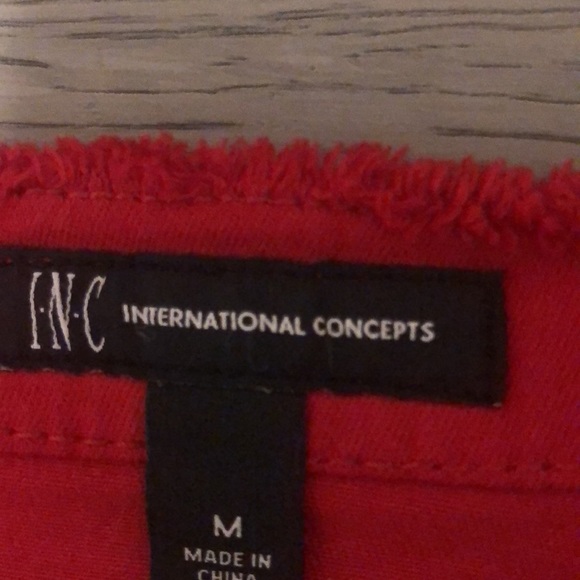 Red button up jacket - Picture 2 of 3